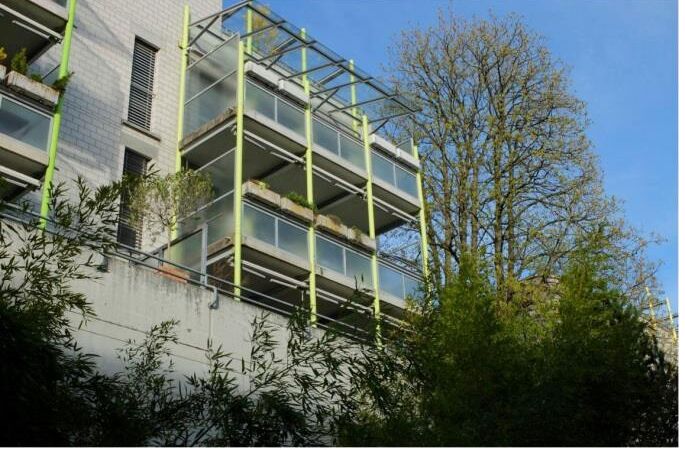 Haus Kempfhofweg 12 mit Balkonen